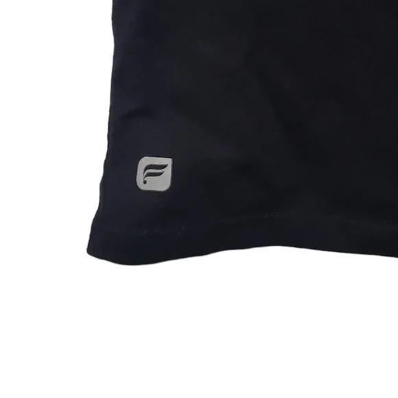 Fabletics Black Metallic Sleeveless Athletic Top Small - Picture 4 of 5